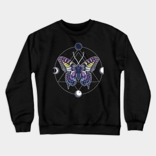 Bigender Butterfly Crewneck Sweatshirt